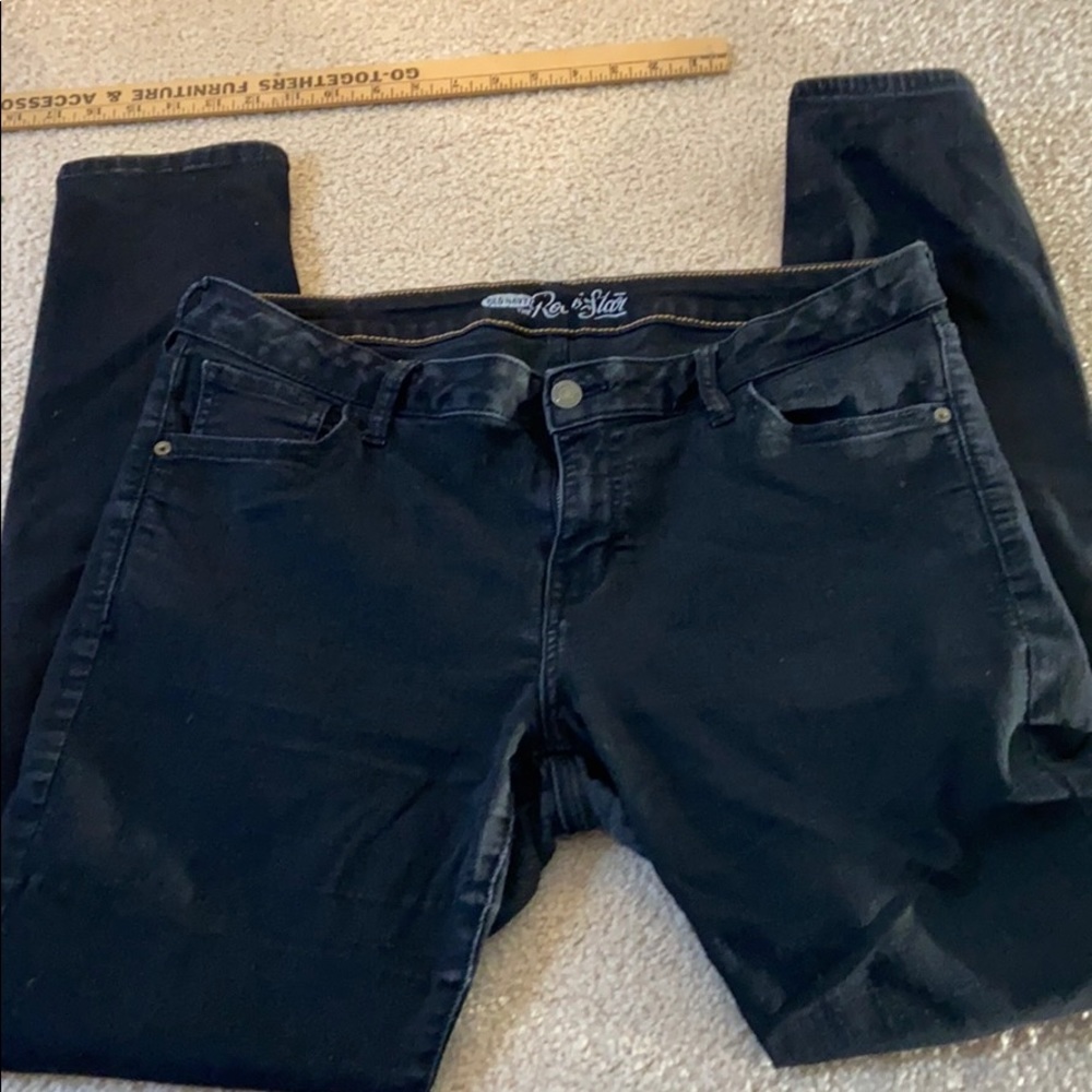 Black skinny jeans